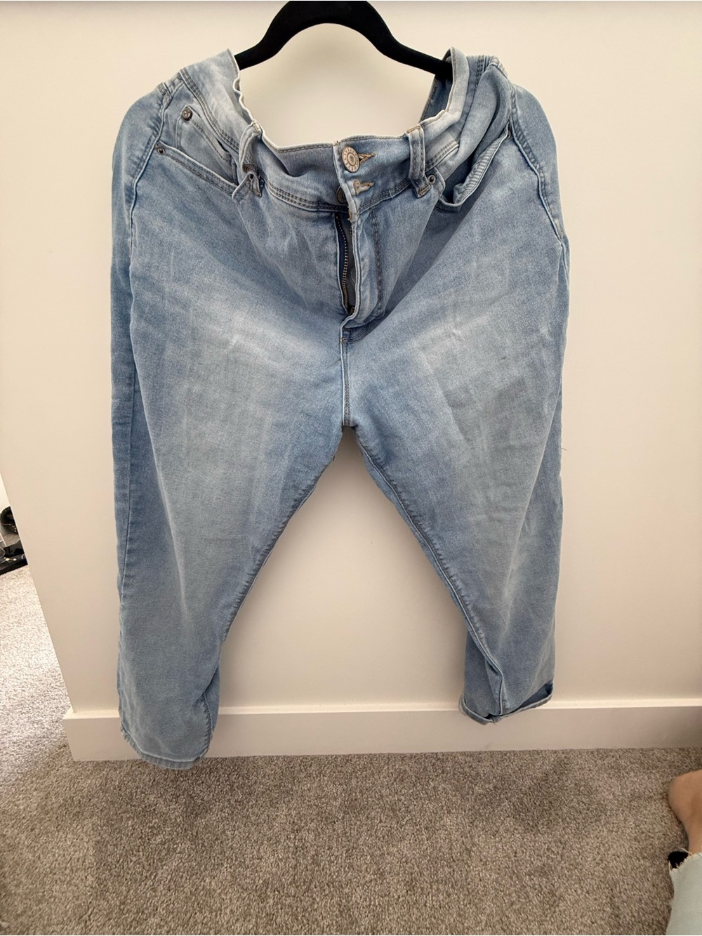 Light Blue Women's Relaxed Fit Jeans